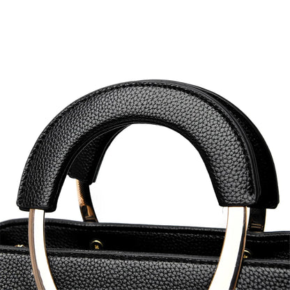 GENUINE  High Quality Pu Leather Casual Tote Luxury Handbags Women Bags Designer Shoulder Crossbody Bags for Women 2025